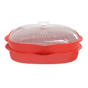 Mikrodalga Pastırma Tepsisi İki Parça